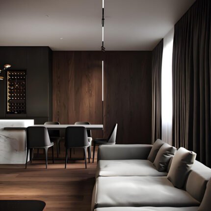 Adjustment of feng shui layout of indoor furniture